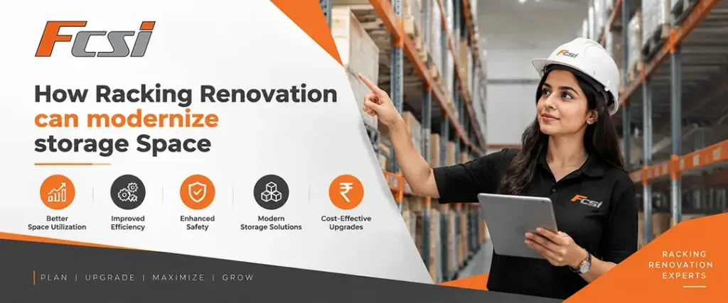 Racking renovation for modern storage space